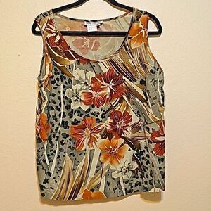 Nancy Boleyn City Girl silk floral tip size L